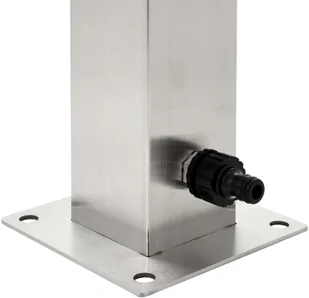 vidaXL Kran ogrodowy na słupku, stal nierdzewna, kwadratowy, 95 cm vidaXL - Inne akcesoria do nawadniania - miniaturka - grafika 7
