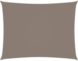 vidaXL Prostokątny żagiel ogrodowy, tkanina Oxford, 2x3,5 m, taupe 135421 - Parasole ogrodowe - miniaturka - grafika 7