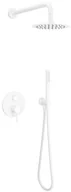 Zestawy prysznicowe - Actima Zestaw natryskowy podtynkowy PI biały AREX.1281WH - miniaturka - grafika 1