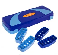 Steppery i stepy - HMS Step do aerobiku AS004 niebieski - 27293-uniw - miniaturka - grafika 1