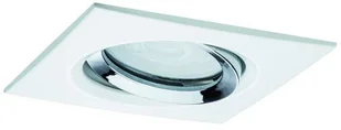 Paulmann Oprawa wbudowana Nova Plus IP65 ruchoma 1x6W 230V4000K GU10 51mm Biały Mat Chrom/Aluminium PL93674) PL93674 - Lampy sufitowe - miniaturka - grafika 2
