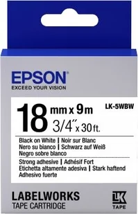 Epson Taśma 18 mm C53S655012 C53S655012 - Taśmy do drukarek barwiące - miniaturka - grafika 2