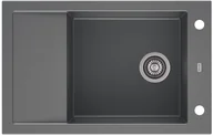 Zlewozmywaki - AXIS GROUP Zlew A-Point 40 1-komorowy moonlight grey - miniaturka - grafika 1