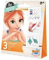 Prace ręczne dla dzieci - BUKI France buki France be304 BE Teens-String Art-3 elementy biżuterii, Girls - miniaturka - grafika 1