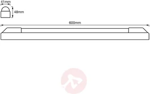 LEDVANCE Power Batten lampa sufitowa 60cm 3 000 K - Lampy sufitowe - miniaturka - grafika 5