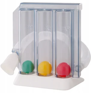 CA-MI Spirometr - aparat do ćwiczeń oddechowych  Pulmogain - Urządzenia medyczne - miniaturka - grafika 2