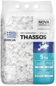 Pozostałe ozdoby ogrodowe - NOVA MINERALS Grys Thassos 8 - 16 mm 5 kg biały Nova minerals - miniaturka - grafika 1