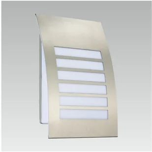 Prezent Kinkiet ogrodowy 1X11W E27 Stal szczotkowana 61035 PRISMA 61035 - Lampy ogrodowe Prezent Kinkiet ogrodowy 1X11W E27 Stal szczotkowana 61035 PRISMA 61035 - Lampy ogrodowe - miniaturka - grafika 2