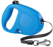 Smycze dla psów - Ferplast Flippy One Tape L Smycz automatyczna Taśma 5 m Niebieski - miniaturka - grafika 1