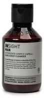 Szampony dla mężczyzn - INSIGHT HAIR & BODY CLEANSER  Płyn do mycia ciała i włosów 100ml INSIGHT MAN INS000087 - miniaturka - grafika 1