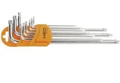 Zestawy narzędziowe - NEO-TOOLS Zestaw kluczy Torx magnetycznych, T10 - T50 - 9 sztuk - NEO TOOLS (09-526) - miniaturka - grafika 1