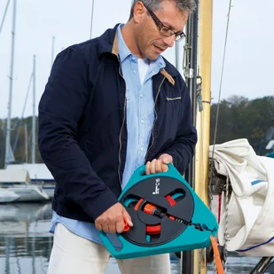 Gardena Wąż płaski Classic Roll-Fix, 15 m, 756-20 THR - Węże ogrodowe i zraszacze - miniaturka - grafika 2