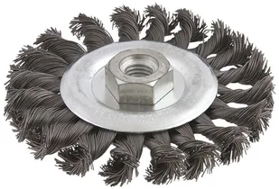 VERTO VERTO Szczotka druciana VERTO 62H140 tarczowa 115 mm x M14 62H140 62H140 - Pozostałe wyposażenie warsztatu - miniaturka - grafika 2