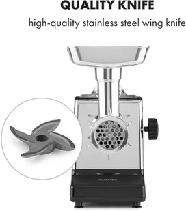 Klarstein OV12-Beefmaker-blk - Maszynki do mięsa - miniaturka - grafika 4
