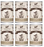 Mokra karma dla psów - Natural Trial NATURAL TRAIL Land WOŁOWINA JAGNIĘCINA WIEPRZOWINA Zestaw 6x 400g ZEST-NT-D-400-13-6 - miniaturka - grafika 1
