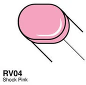 Kredki, ołówki, pastele i pisaki - Copic COPIC Sketch Marker RV04 Shock Pink 2107566 - miniaturka - grafika 1
