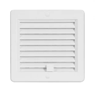 HACO Kratka wentylacyjna z żaluzją VM 150x150 UB biała 0213 - Kratki wentylacyjne - miniaturka - grafika 2