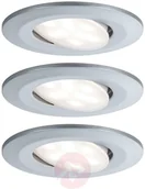 Oprawy, klosze i abażury - Paulmann LED spot wpuszczany Calla 3 szt. chrom - miniaturka - grafika 1