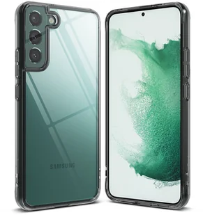 RINGKE Fusion etui pokrowiec z żelową ramką Samsung Galaxy S22+ (S22 Plus) czarny - Etui i futerały do telefonów - miniaturka - grafika 4