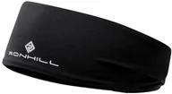 Czapki i chusty sportowe męskie - RONHILL RONHILL Opaska na głowę do biegania dwustronna REVERSIBLE REVIVE HEADBAND czarna - miniaturka - grafika 1