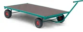 Wózki magazynowe - AJ Wózek transportowy Wymiary platformy wózka:2000x1000mm 30182 - miniaturka - grafika 1