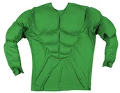 Stroje karnawałowe - Widmann Andreas kostium dziecięcy muskelshirt ekologicznego, medium, zielony SA-12602 - miniaturka - grafika 1