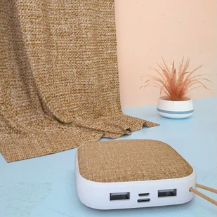 Dudao power bank ładowarka 10000mAh 2x USB 2A szary (K6A green) - Powerbanki - miniaturka - grafika 5