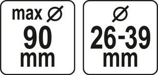 Yato ODCIĄG PYŁU DO WIERTEŁ KORONOWYCH 90MM DIAMENTOWYCH I WIDIOWYCH - Odciągi trocin i wiórów - miniaturka - grafika 4