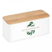 Gadżety dla niej i dla niego - Murrano Zestaw Herbat w Metalowym Pudełku Nadruk Liście PDM1-HERx3-021 - miniaturka - grafika 1