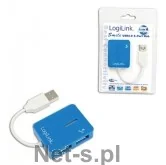 LogiLink HUB USB 2.0 4 Smile - niebieski [UA0136 - Huby USB - miniaturka - grafika 4