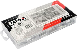 Yato ZESTAW KLINÓW DO KÓŁ PASOWYCH 60 SZTUK MIX ROZMIARÓW - Narzędzia warsztatowe - miniaturka - grafika 2