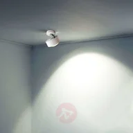 Lampy sufitowe - Top Light Lampa sufitowa LED Puk Maxx Move, biała chromowa - miniaturka - grafika 1