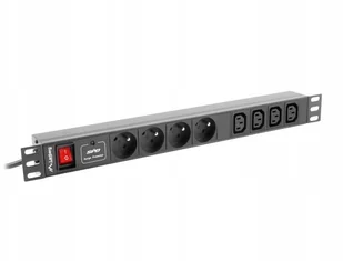 Lanberg listwa zasilająca PDU 8 gniazd 20m (PDU-04E04I-0200-IEC-BK) - Listwy zasilające - miniaturka - grafika 5