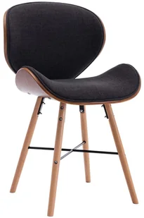 vidaXL Krzesła do jadalni, 6 szt., ciemnoszare, tkanina i gięte drewno - Krzesła - miniaturka - grafika 11