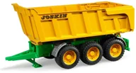Samochody i pojazdy dla dzieci - Bruder 02212 Przyczepa wywrotka Joskin - miniaturka - grafika 1