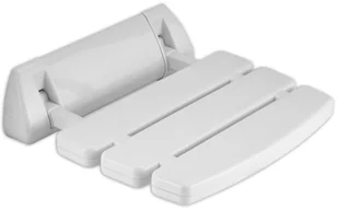 Deante Siedzisko przyścienne składane VITAL NIV 651A białe NIV651A - Akcesoria łazienkowe - miniaturka - grafika 4