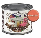 Farby zewnętrzne - Colorit Kredowa Drewna 375ml Koralowy mebli farba - miniaturka - grafika 1