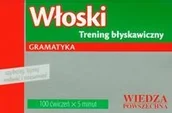 Książki do nauki języka włoskiego - Wiedza Powszechna Luca Melchior Włoski - Trening błyskawiczny. Gramatyka - miniaturka - grafika 1