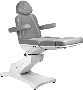 AZZURRO Fotel kosmetyczny elektr. azzurro 869a obrotowy 4 siln. szary P118765 - Fotele kosmetyczne - miniaturka - grafika 5