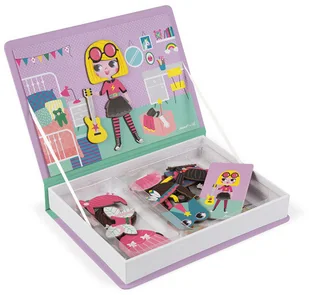 Janod Magnetyczna układanka Kostiumy. Dziewczynka - Układanki dla dzieci - miniaturka - grafika 7