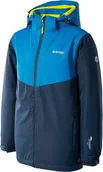 Kurtki narciarskie - Hi-TEXT Dziecięca kurtka narciarska Hi-Tec Olmo JRB zimowa snowboardowa granatowa rozmiar 158 5902786276400 - miniaturka - grafika 1