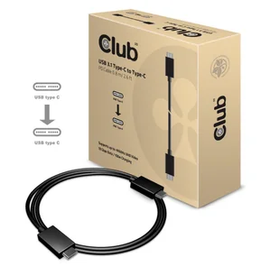 Club 3D Club 3d adapter USB 3.1 typu C, czarny - Kable USB - miniaturka - grafika 5