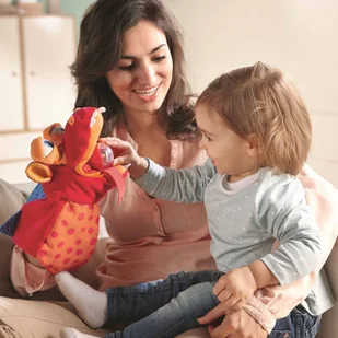 Haba Pacynka smok Eat-it-up, 39 cm, 302926 - Pacynki - miniaturka - grafika 5