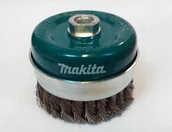 Materiały ścierne - Makita Szczotka Druciana Splatana Wzmacniana 100mm - miniaturka - grafika 1