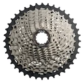 Kasety rowerowe - SHIMANO Kaseta SLX CS-M7000 srebrny / Ilość biegów: 11 / Stopniowanie: 11-40 ICSM7000140 - miniaturka - grafika 1