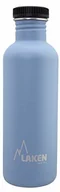 Shakery i bidony sportowe - Laken Unisex  bardzo wytrzymała butelka ze stali nierdzewnej 1 l niebieska - miniaturka - grafika 1