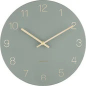 Zegary - Karlsson 5788GR stylowy zegar ścienny, śr. 30 cm - miniaturka - grafika 1