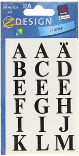 Russell Naklejki czarne litery 15,5 mm - Dekoratorstwo - miniaturka - grafika 2