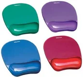 Podkładki pod mysz - Fellowes Podkladka żelowa CRYSTAL niebieska 91141 - miniaturka - grafika 1