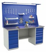 Stoły warsztatowe - Valberg Stół warsztatowy WT160.WD5/WD5.021 WT160.WD5/WD5.021 - miniaturka - grafika 1